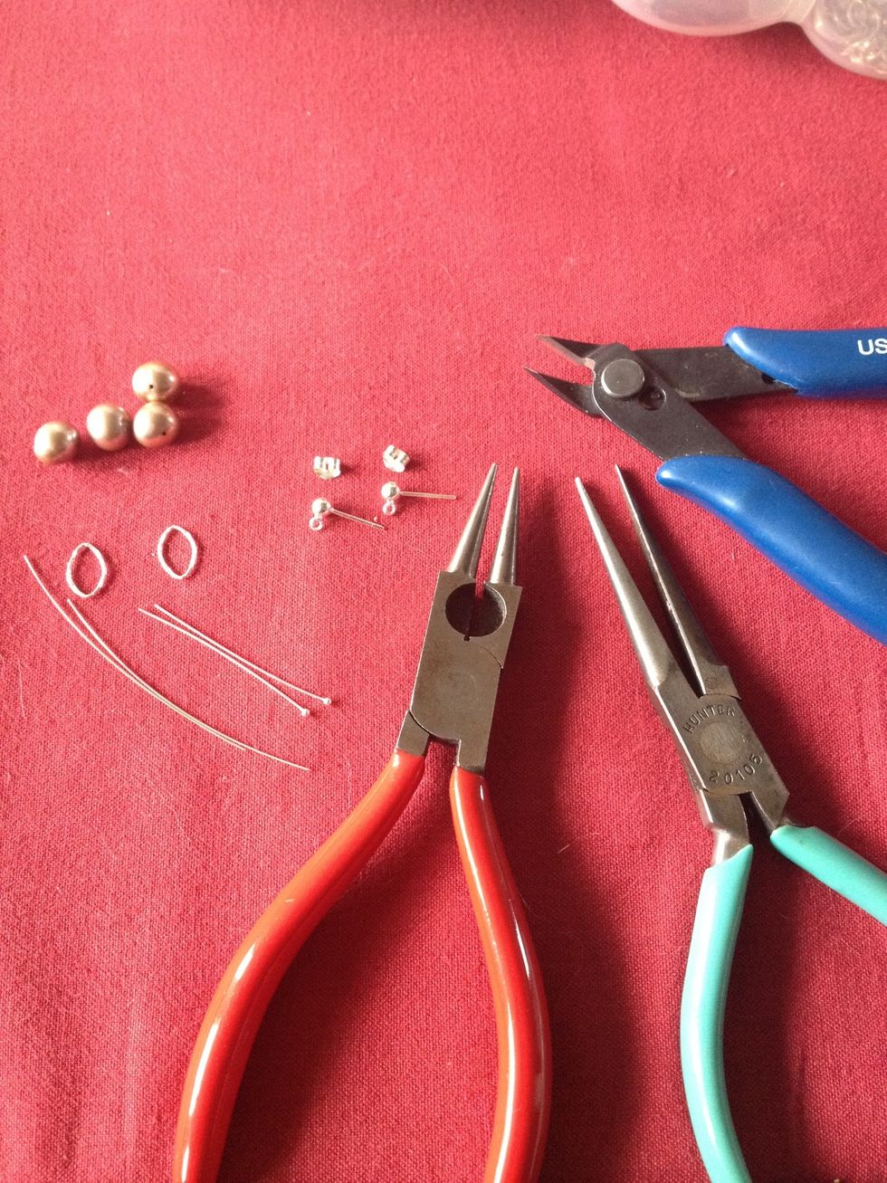 Lay out tools and supplies.