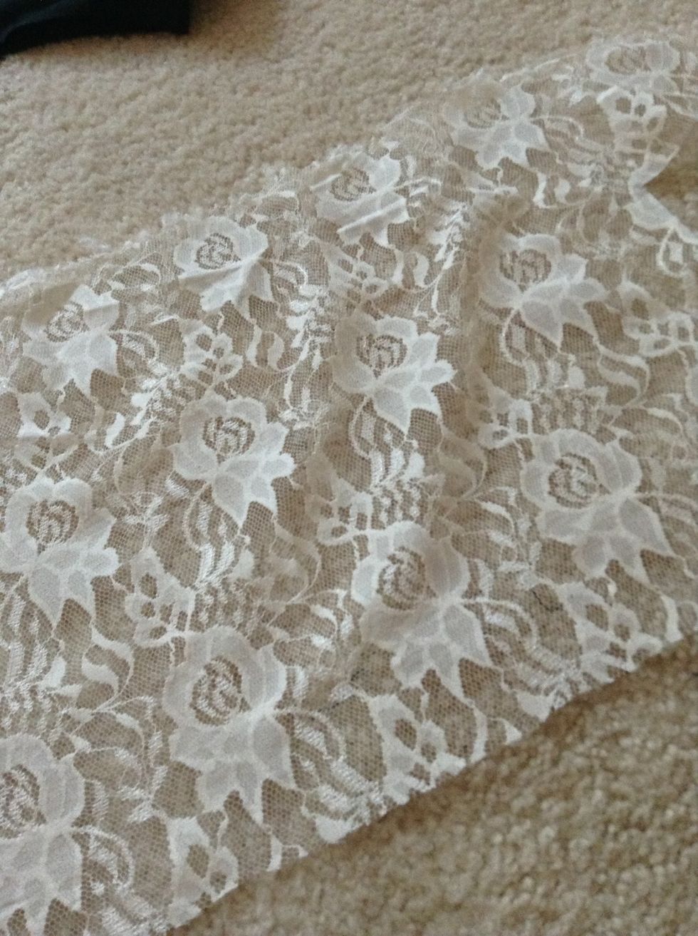 lay out your fabric