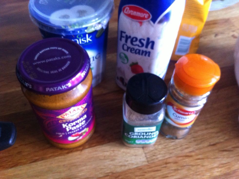 Lay out your ingredients near your cooker for easy access.