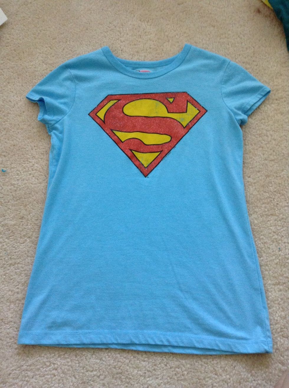 lay shirt out flat