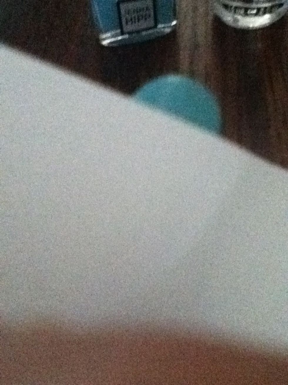 Lay the edge of your sheet of paper wherever you want your tip to be.