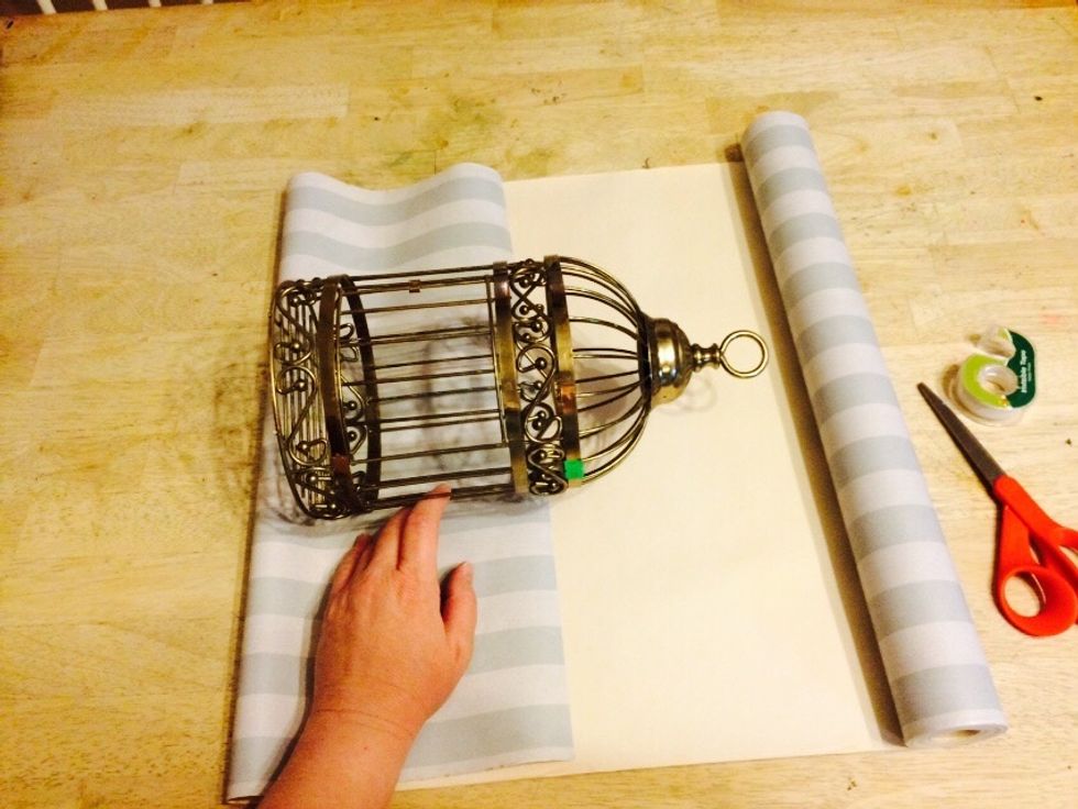 Lay your gift down to ensure paper is large enough to fit.