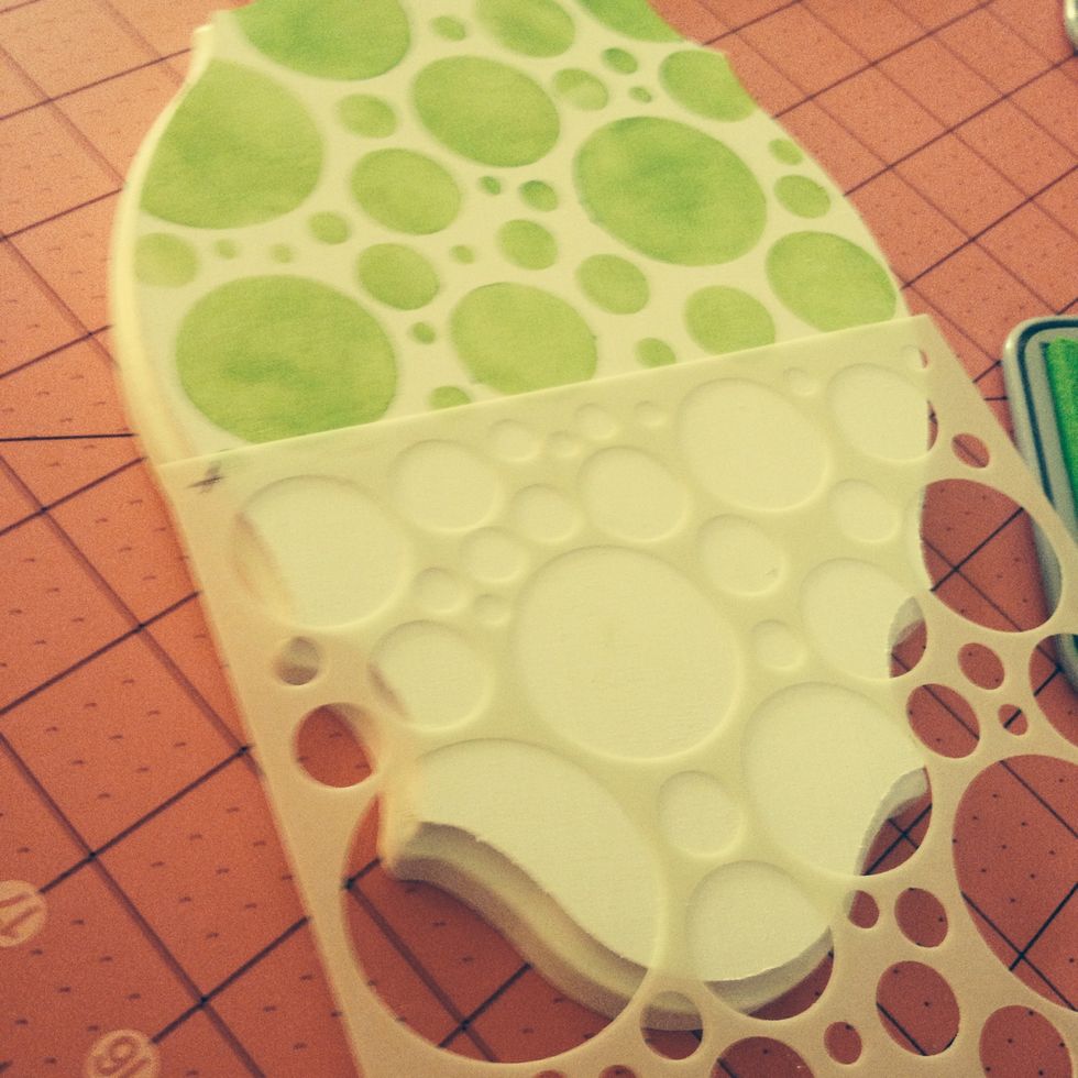 Layer if again- making sure the design integrates
