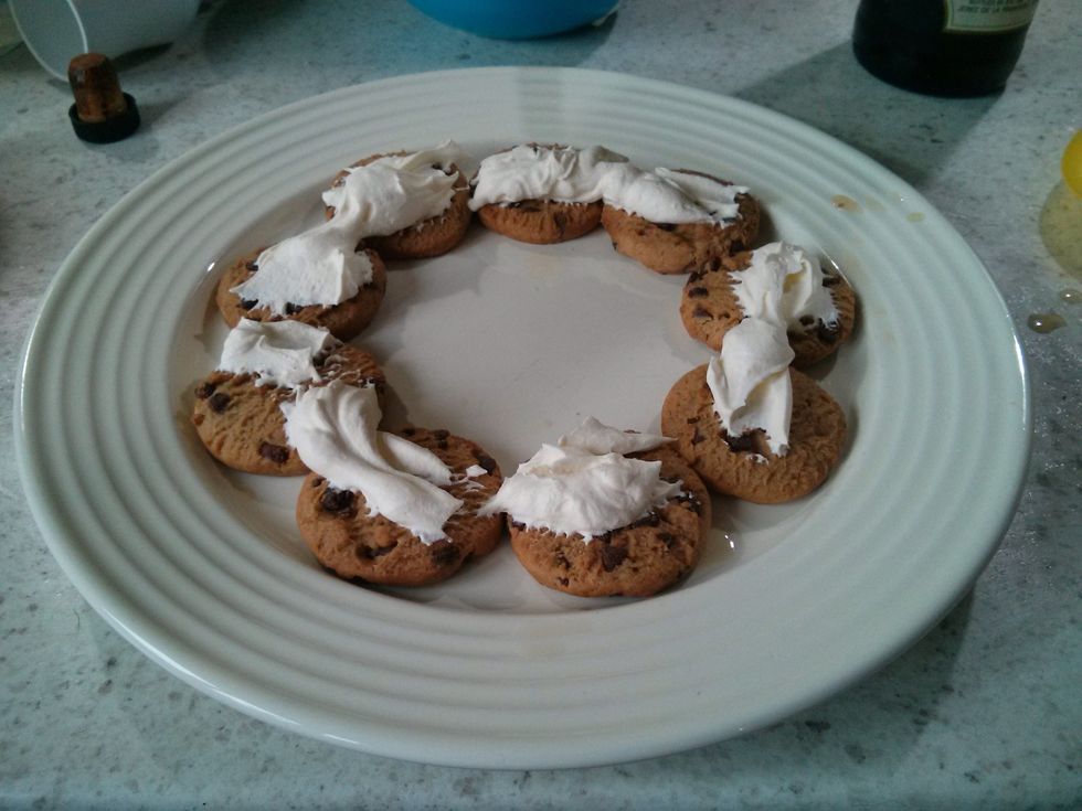 Layer on some cream.