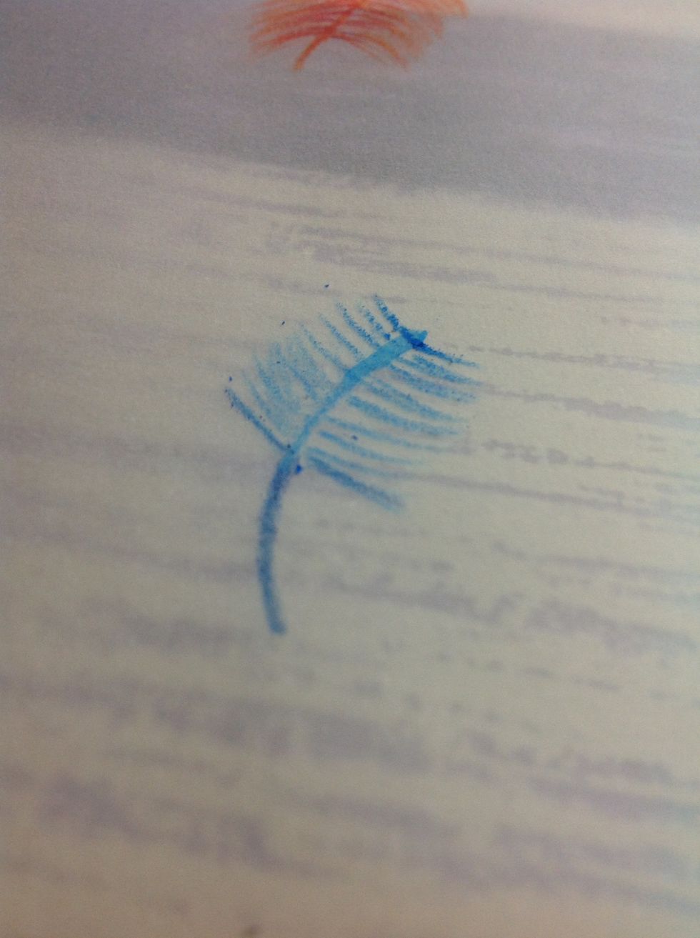 Layer the light blue on top of the dark blue (again) \u263a