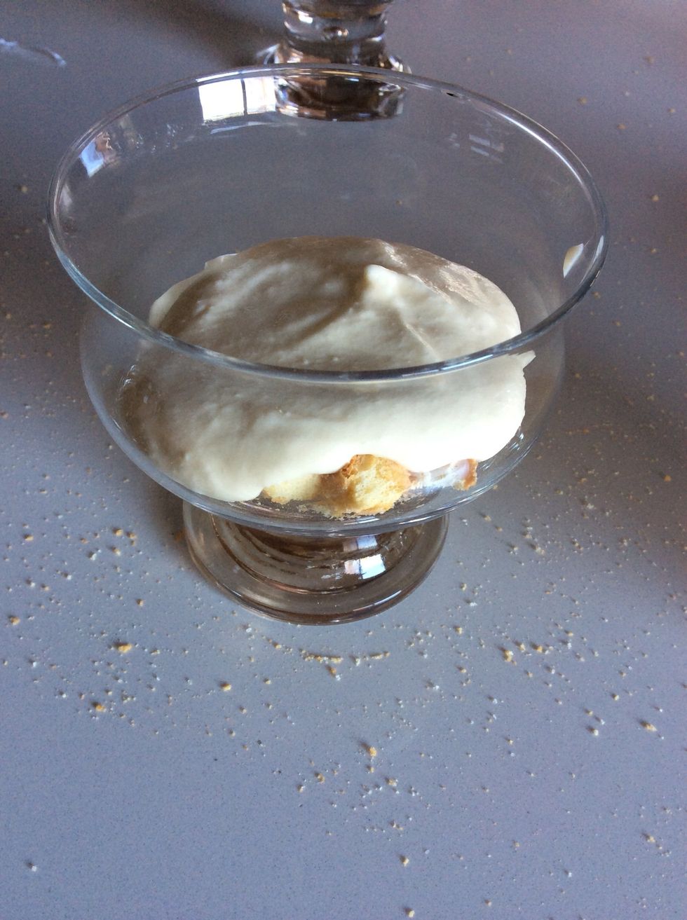 Layer with cream cheese mixture