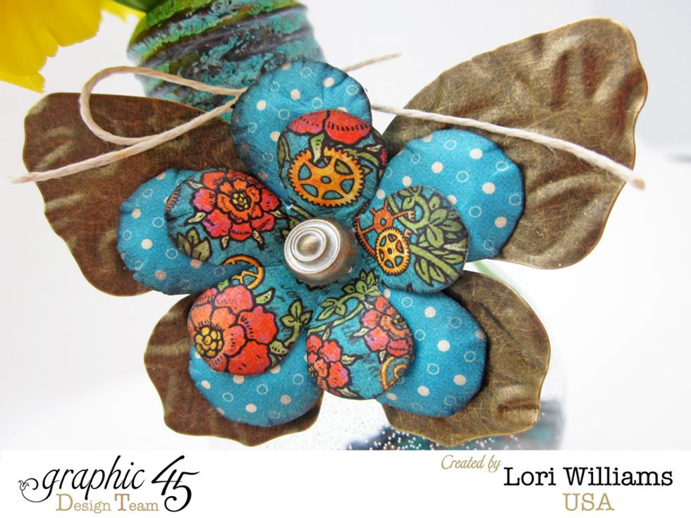 Layers are so important in designing. Be sure to layer lots of different colors, textures and surfaces to create interest to your work.