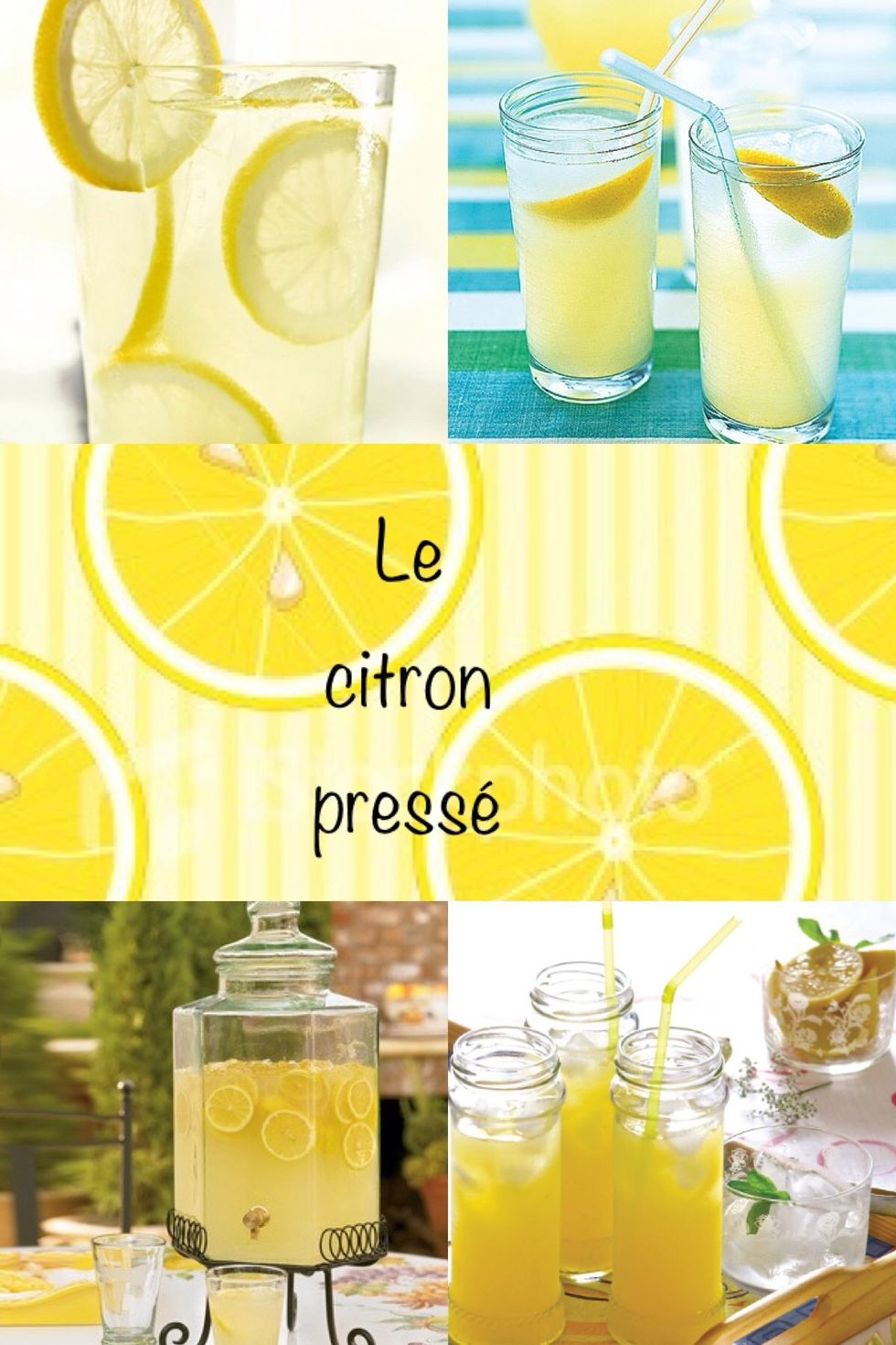 Le citron press\u00e9 means lemonade. Pronounce like Leh sitrohn pressay.