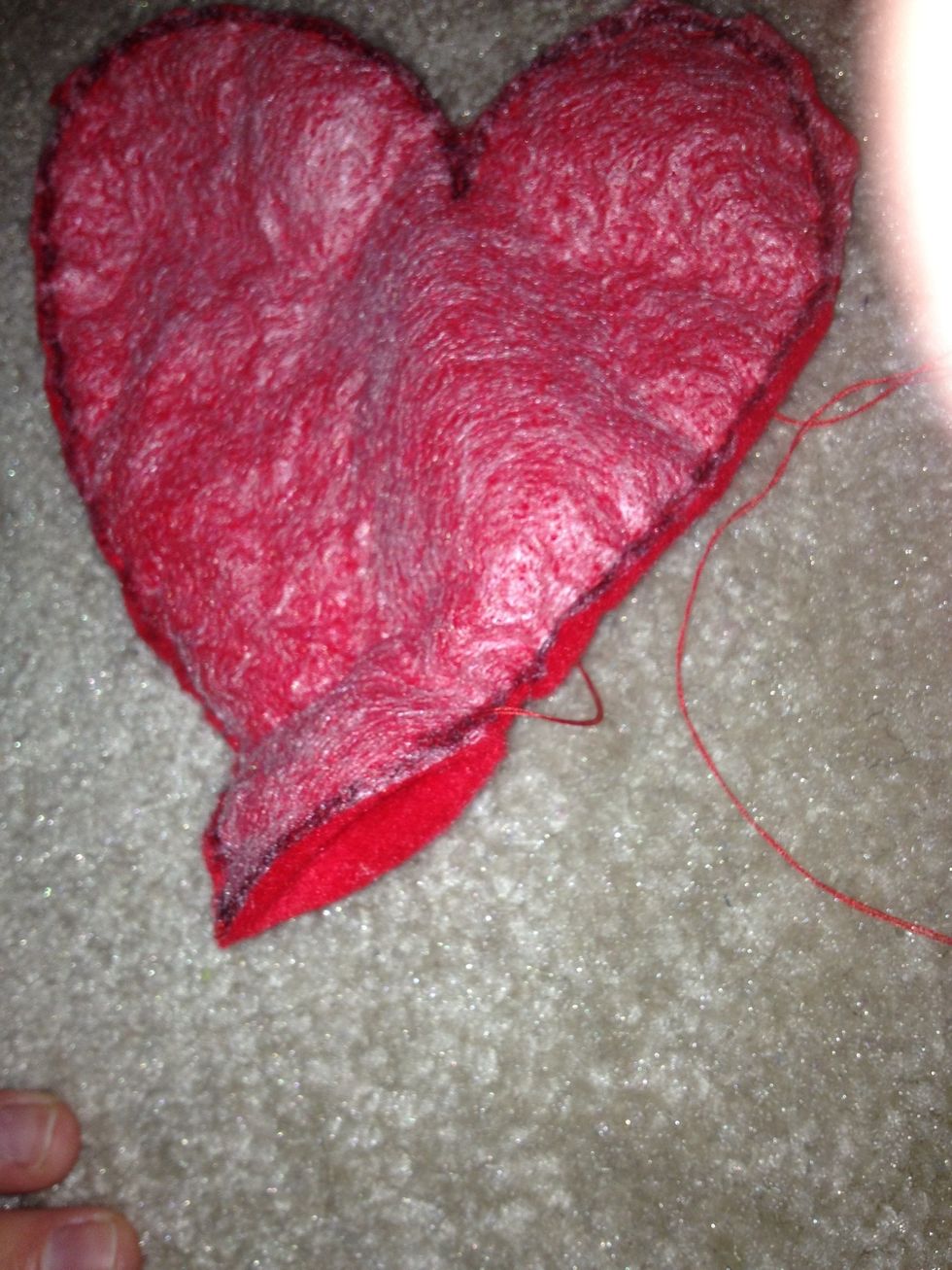 Leave a hole to turn it inside out