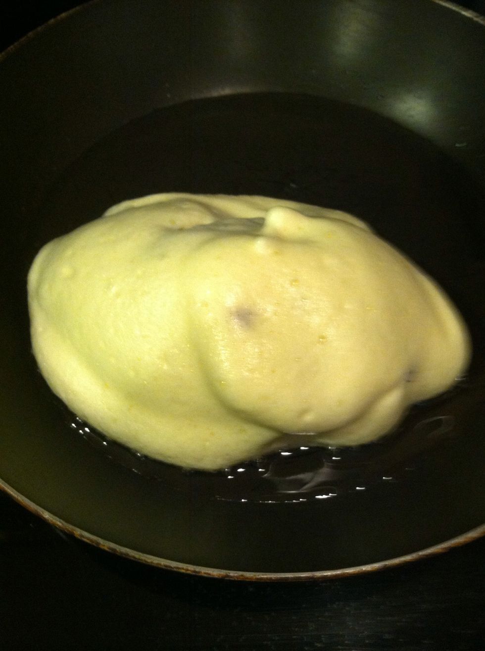 Leave about a minute on each side until golden