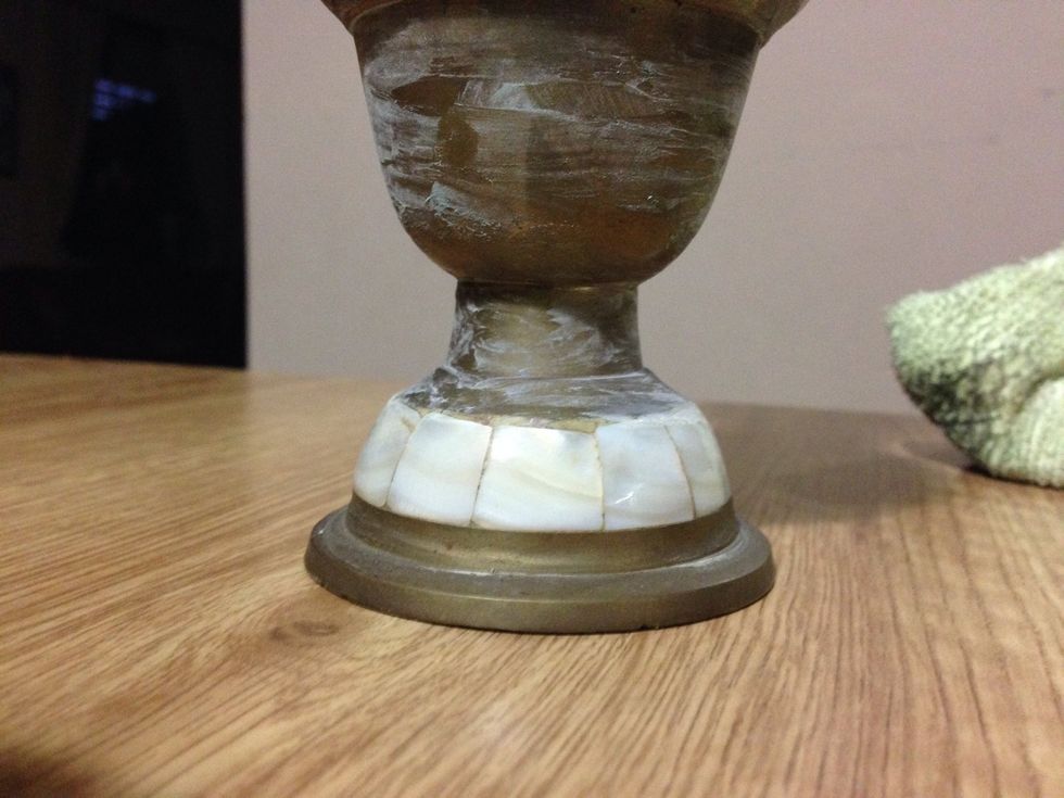 Leave it for a few minutes or until dry.