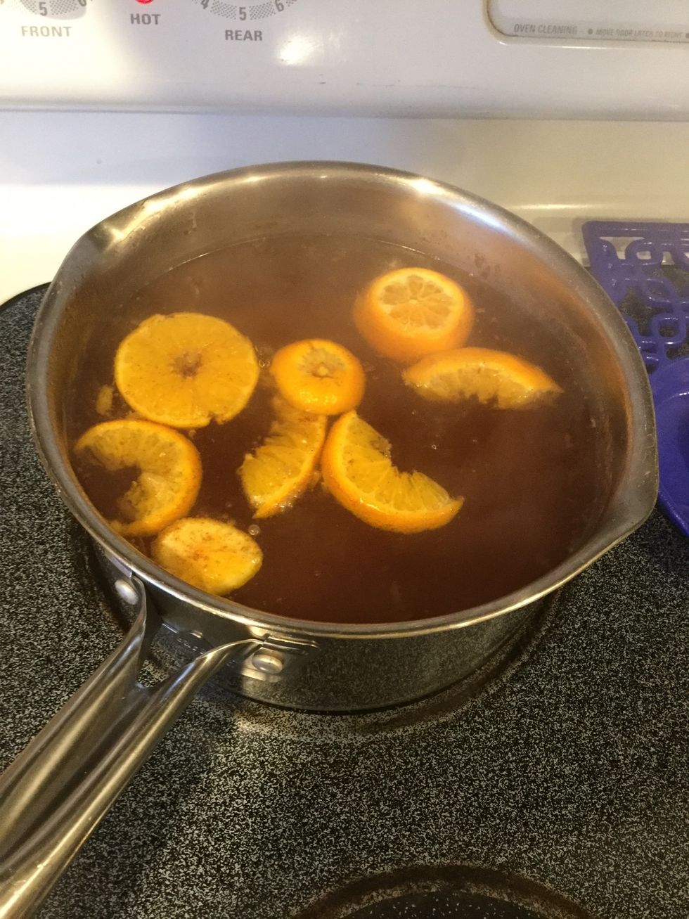 Leave it for days if desired! You'll have to refill the water occasionally, and add more of everything else (I mostly add the vanilla and sugar though).