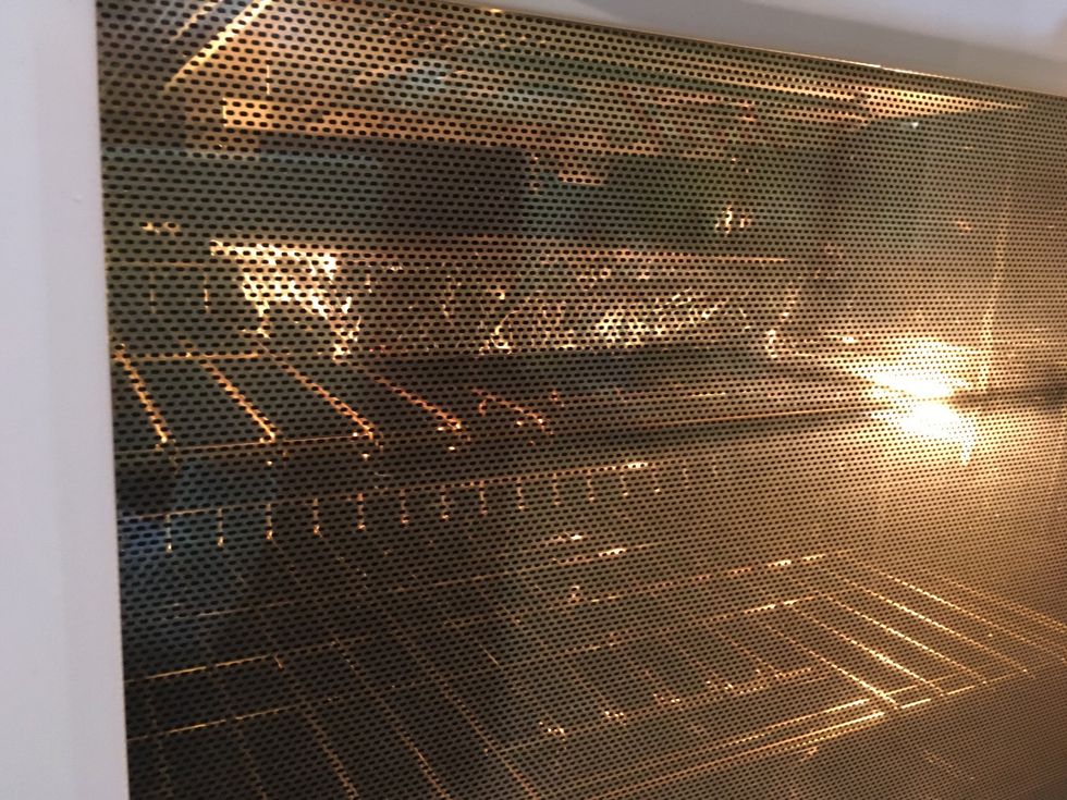 Leave it in the oven for 30 minutes