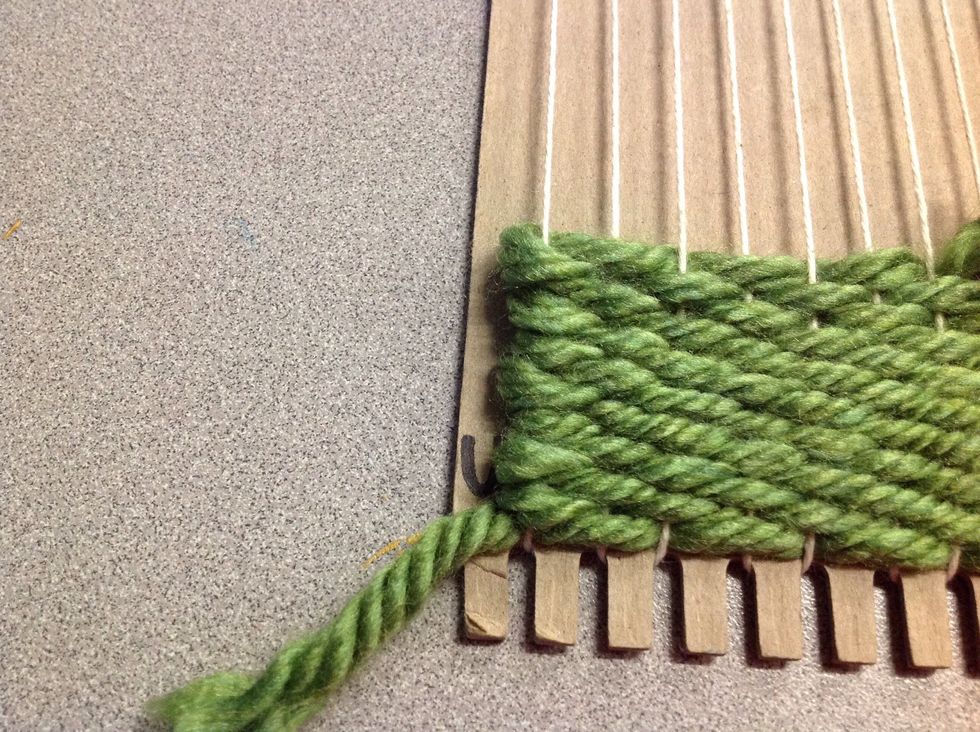 Leave it loose on the sides.