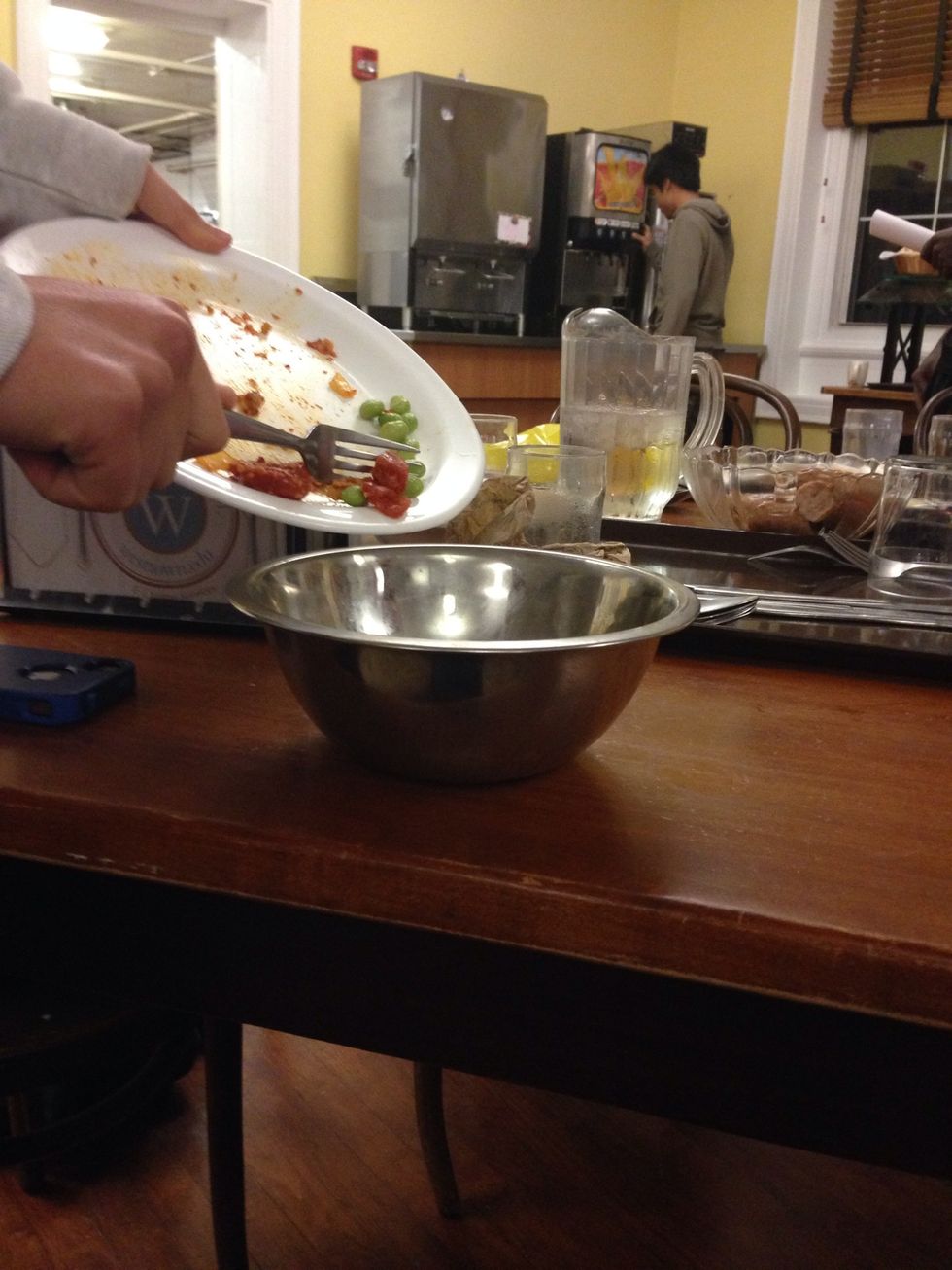 Leave the dining room before you have had seconds, to allow yourself enough time to wait in central.