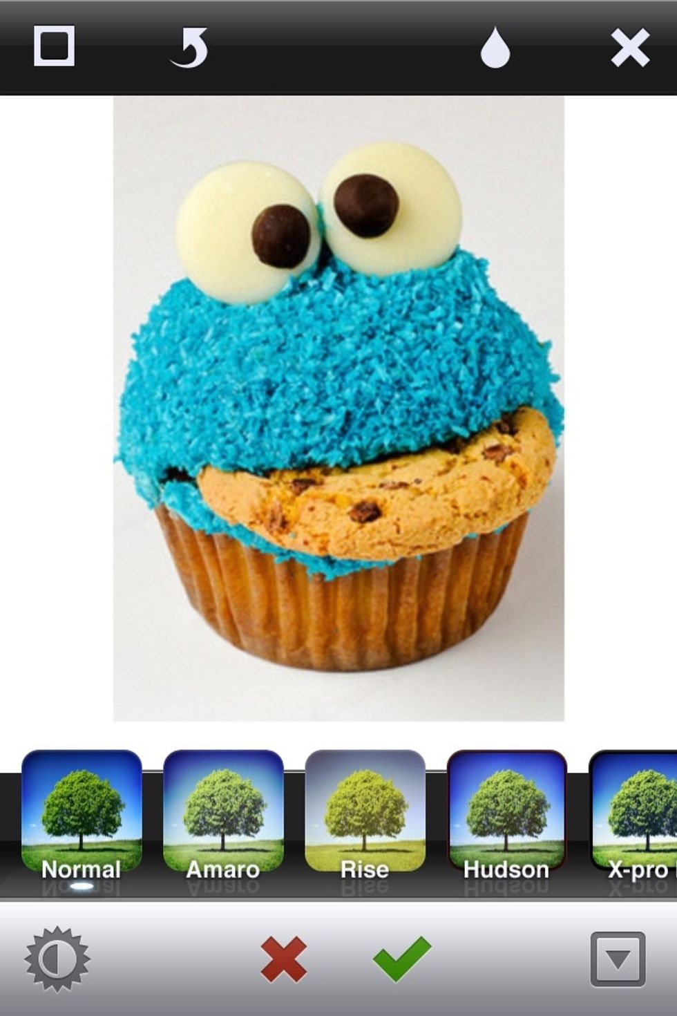 Leave the filter on Normal or else the white background may be tinted another colour (unless you specifically want that)