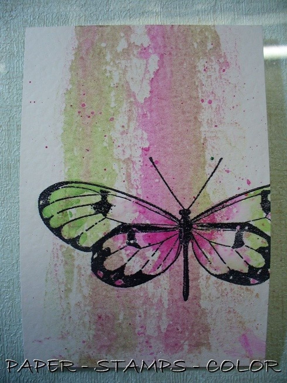 Leave to dry.