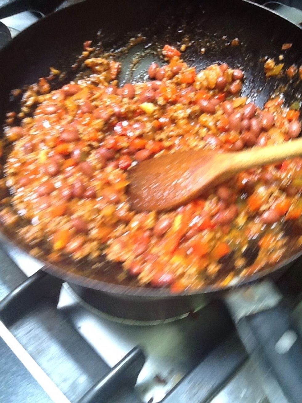 Leave your beans in for a few minutes; you just want the beans to get warm