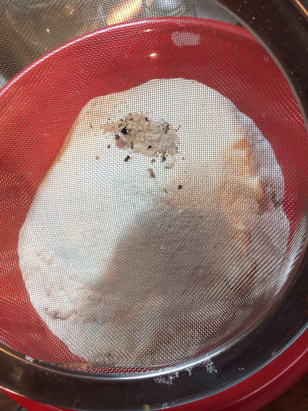 Leaving behind large parts that can be trashed.