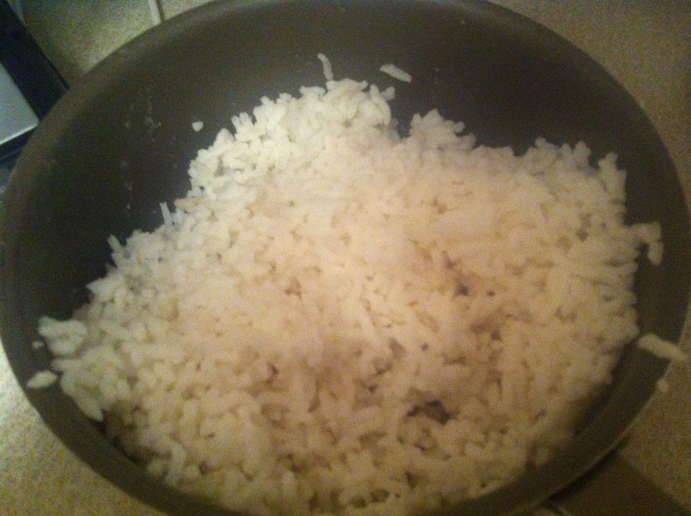 Left over rice good for fry rice