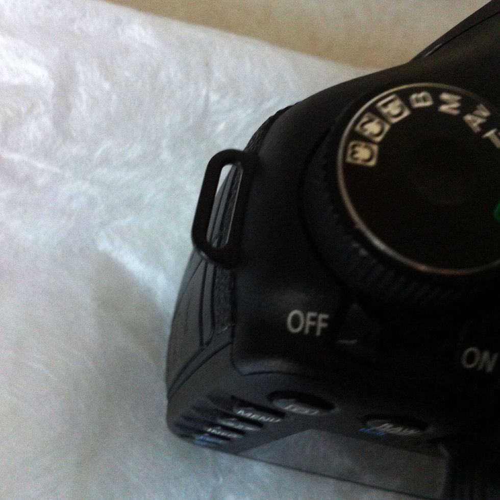 Left side strap holder