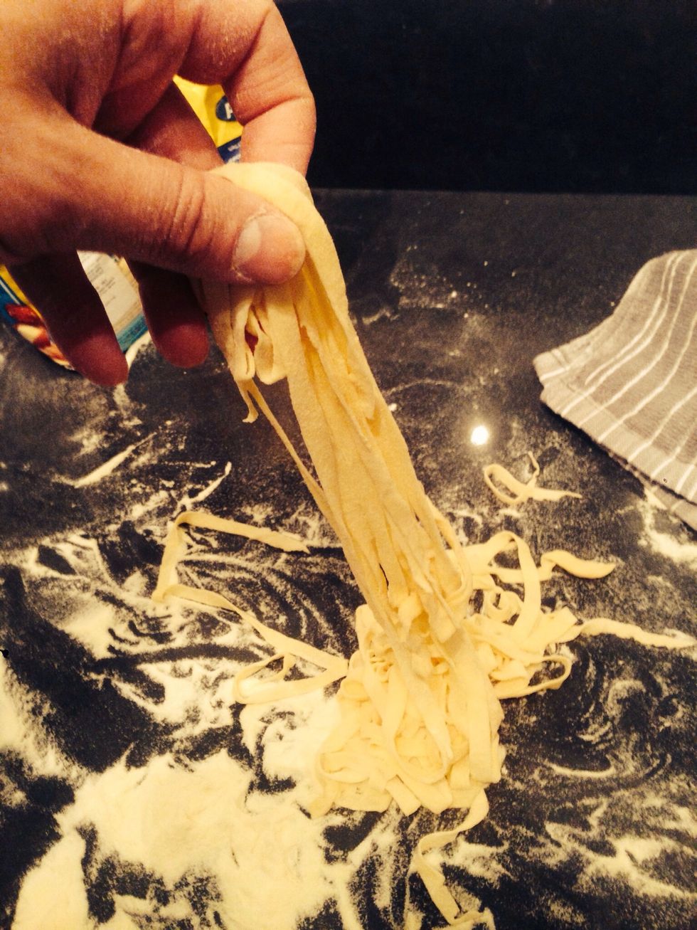 Legendary! Make sure to flour it all the time otherwise it'll stick together