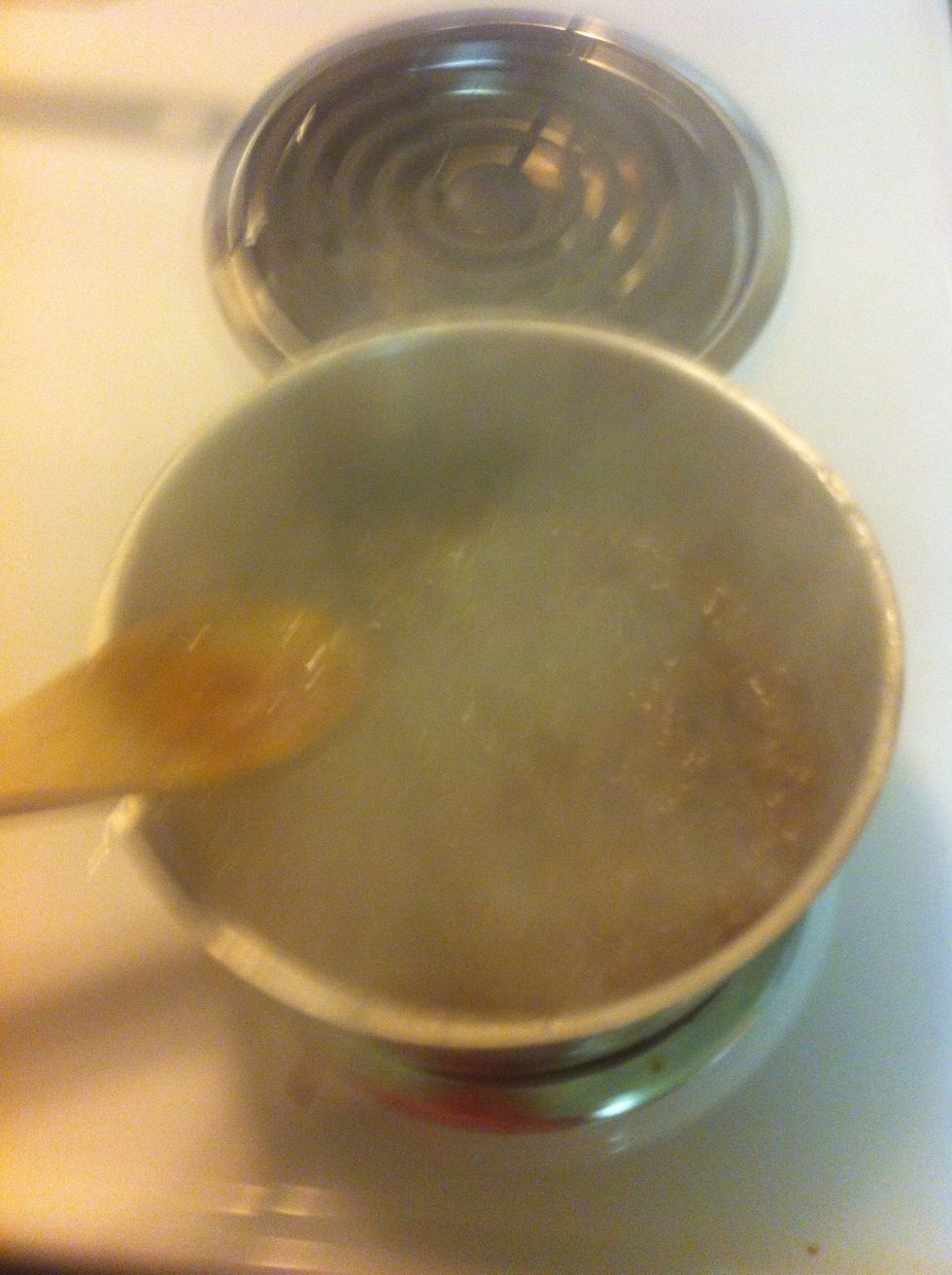 Let boil until golden brown (slightly lighter than this...)