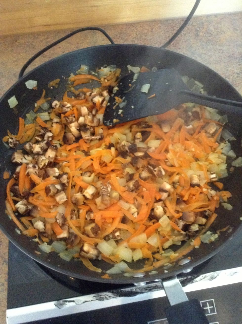 Let cook for 5 minutes. Make sure to stir it once a minute.