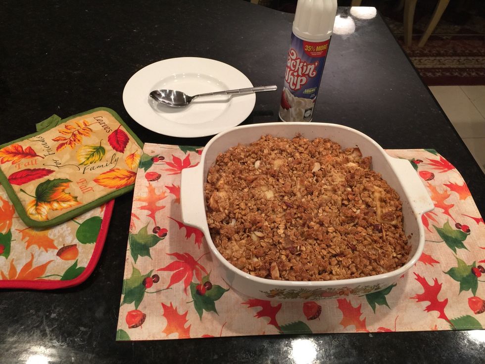 Let cool down for 5 minutes.