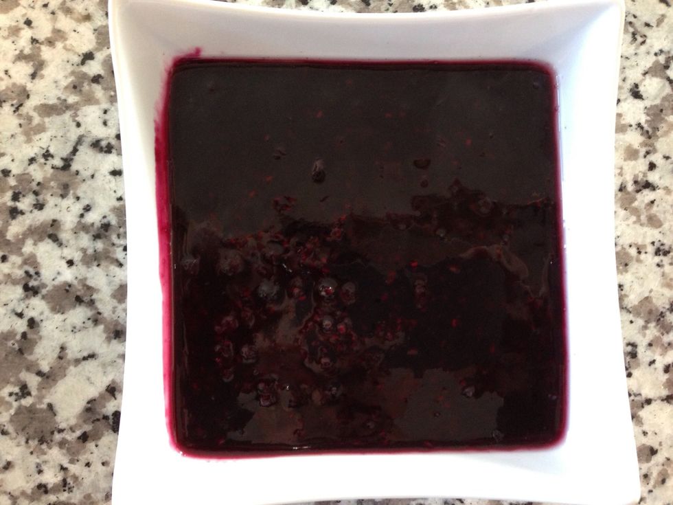 Let cool for a minute then pour into a nice bowl