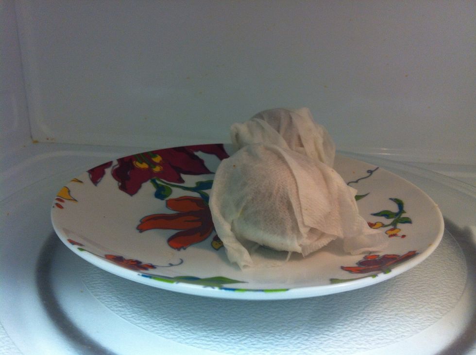 Let cool for about 10 seconds