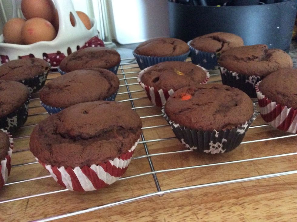 Let cool on a baking tray when you take them out of the oven.