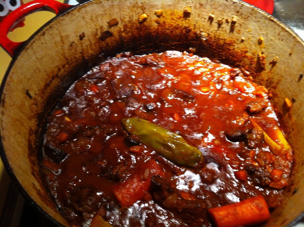 Let cool. Pull out big chunks of veggies and pulse in food processor 5-6 times to make a semi smooth filling texture for agnolotti. Add grated nutmeg and 1/2 of parmigiano reggiano