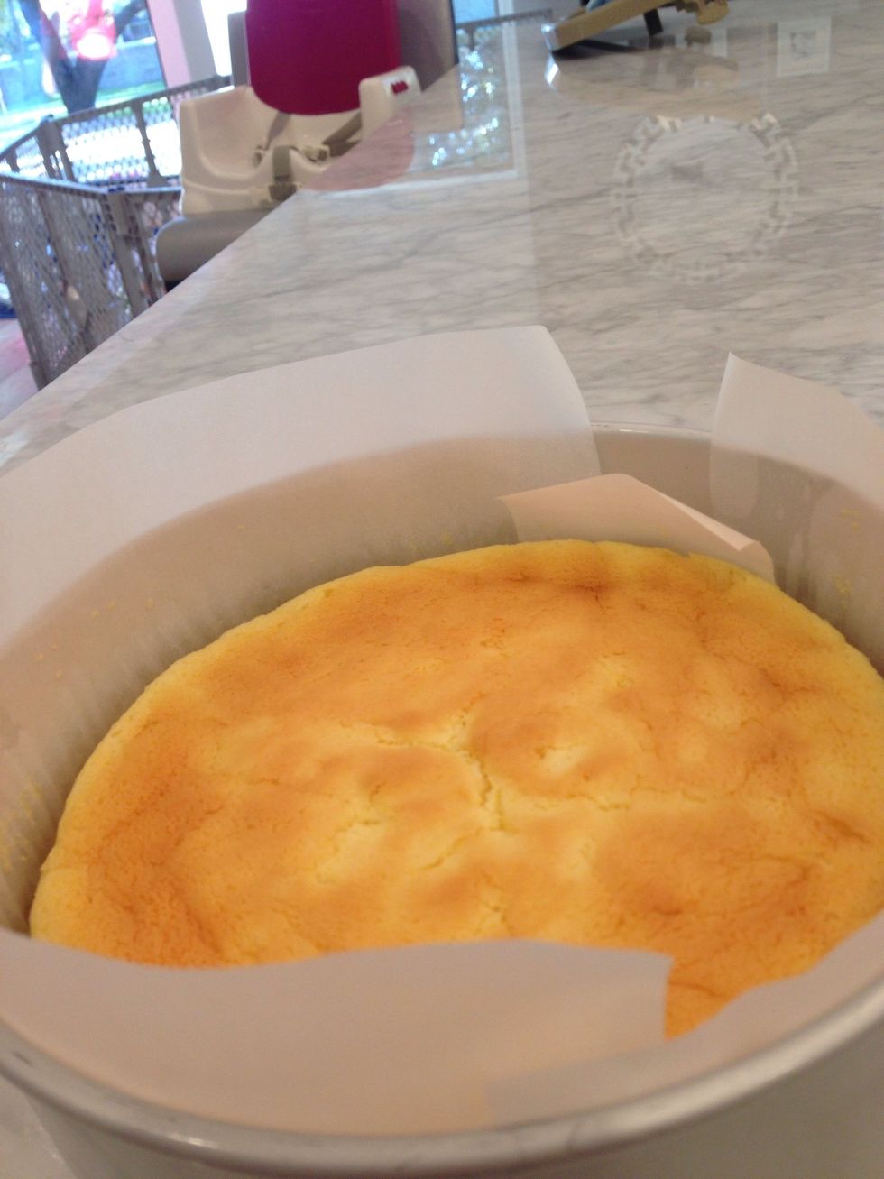 Let cool, then put in fridge for few hours.