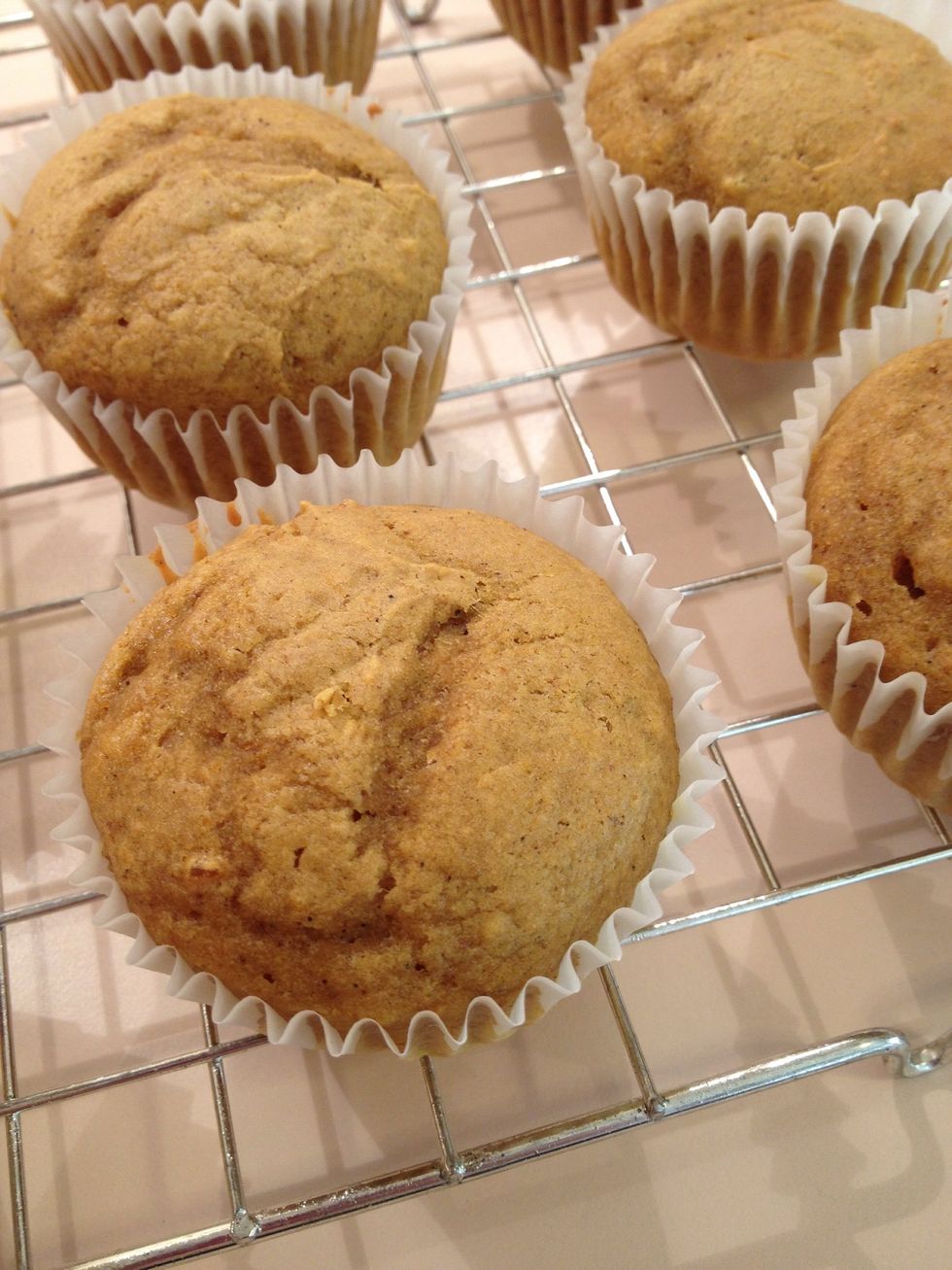 Let cupcakes cool in pans for 5 minutes, then transfer to wire racks to finish cooling.