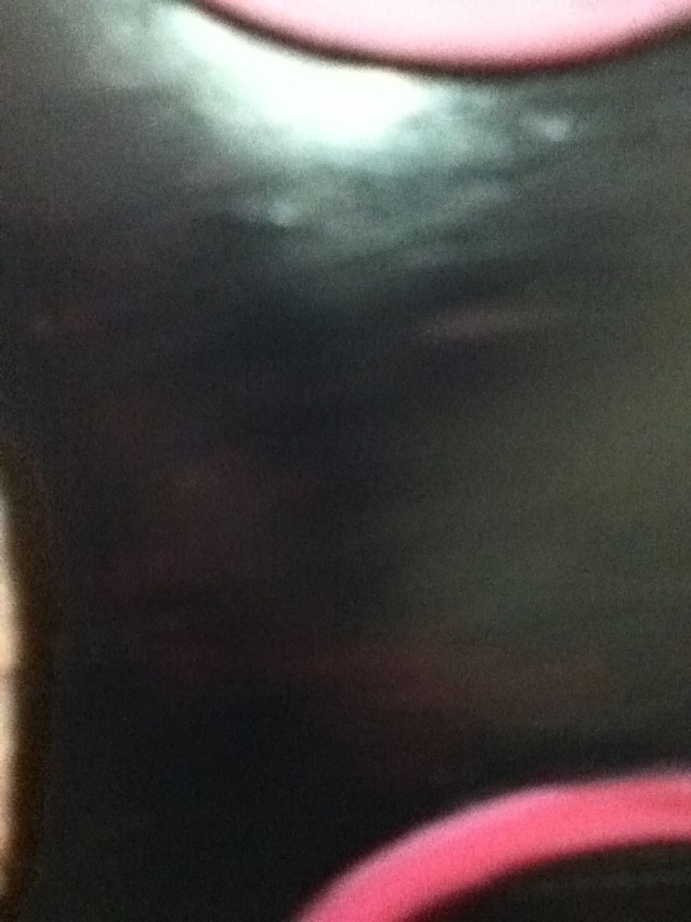 Let dry. There are still some pink patches showing so I will paint 2 coats but depends on u