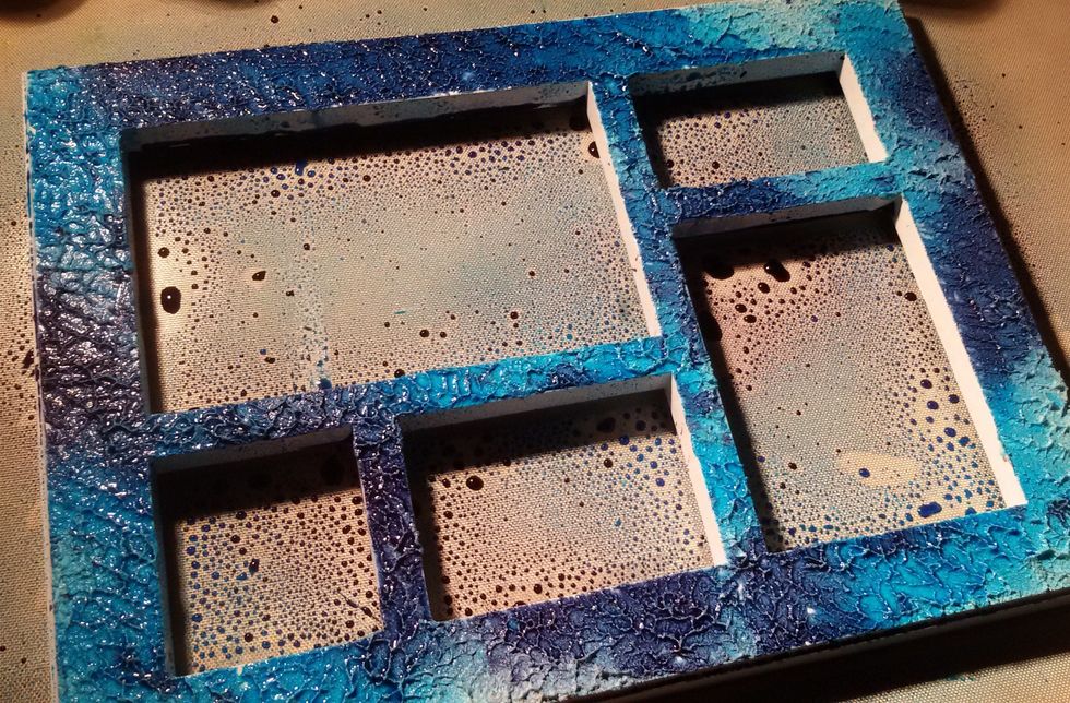 Let it blend together.