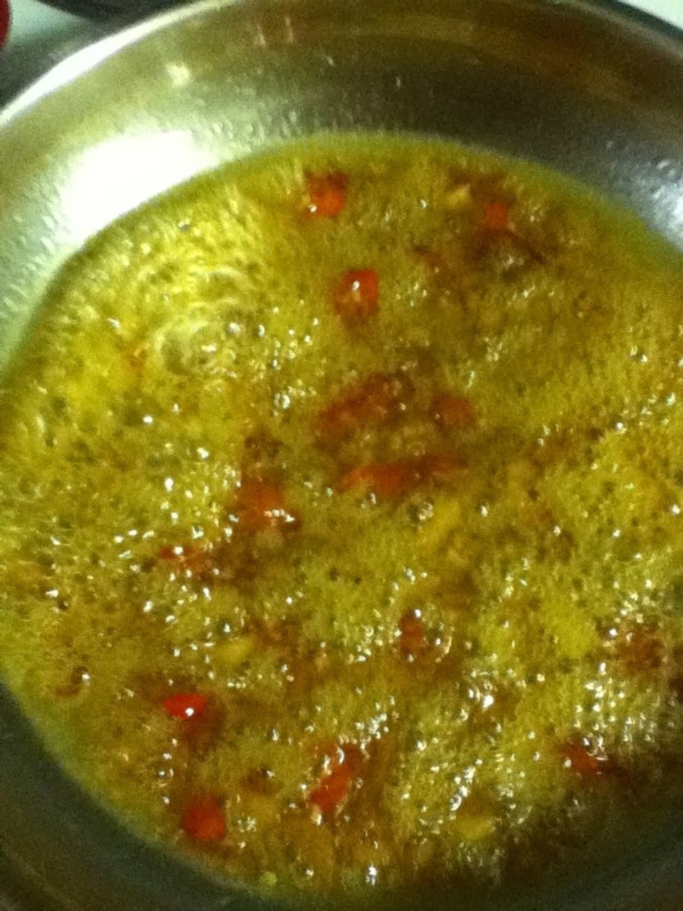 Let it bubble and caramelize for several minutes. Trust me on this. The chicken will add its own water, so let this sauce work for longer than you think it should.