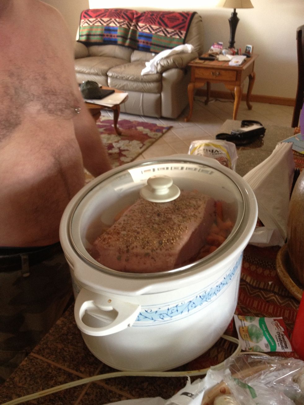 Let it cook for 5 to 6 hours on high
