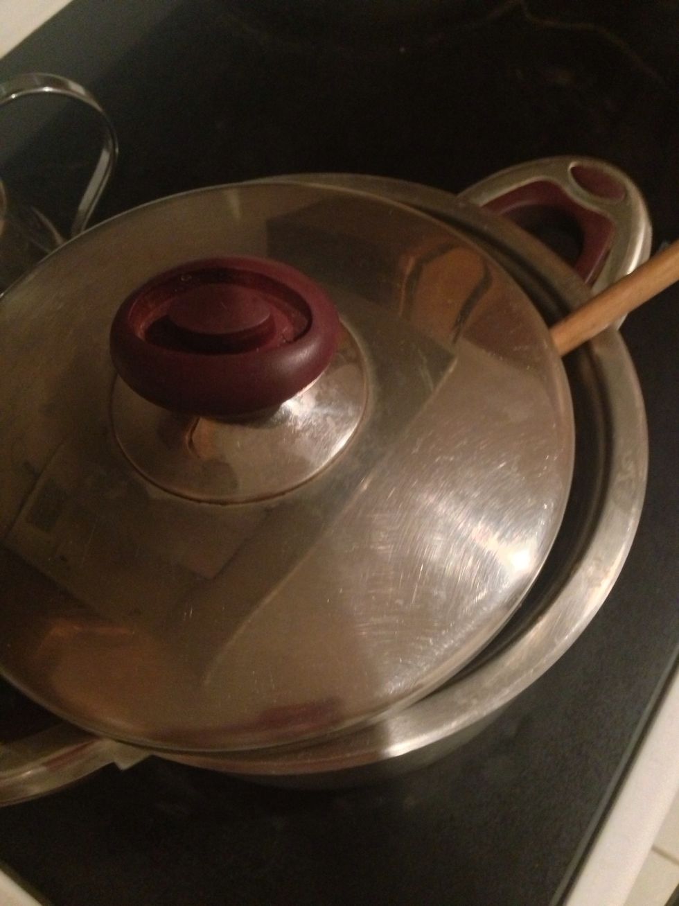 Let it cooked over medium heat for about 10 minuts.