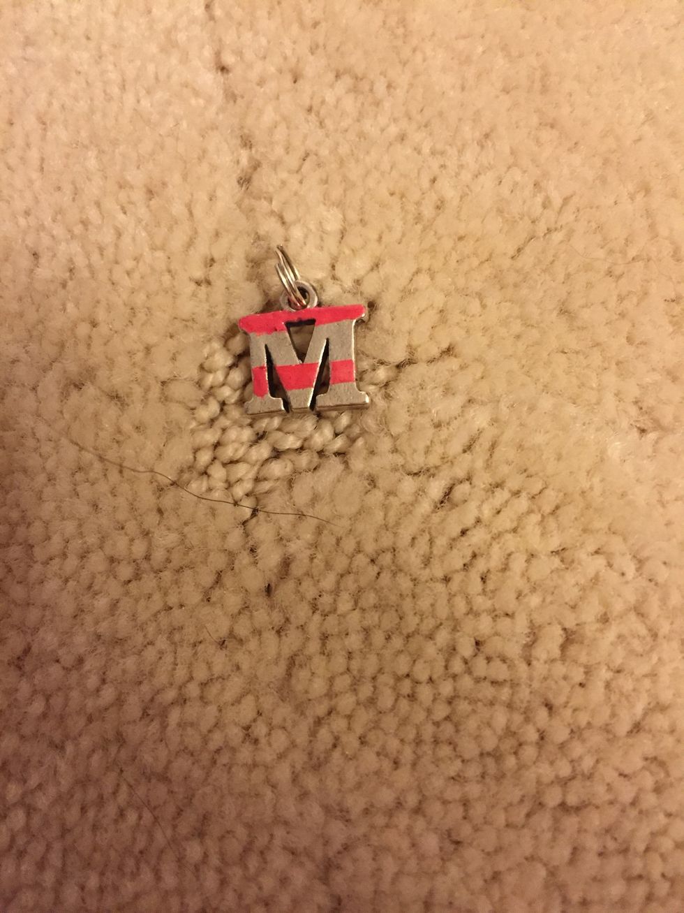 Let it dry a few minutes before pulling off the tape and there you go!