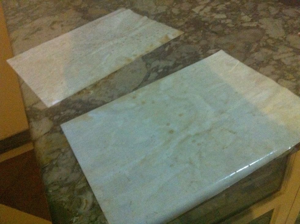 let it dry.. if you don't want to wait for too long than you can use hair dryer or stove