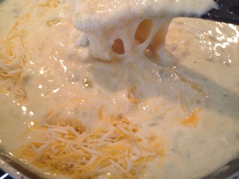 Let it melt in.