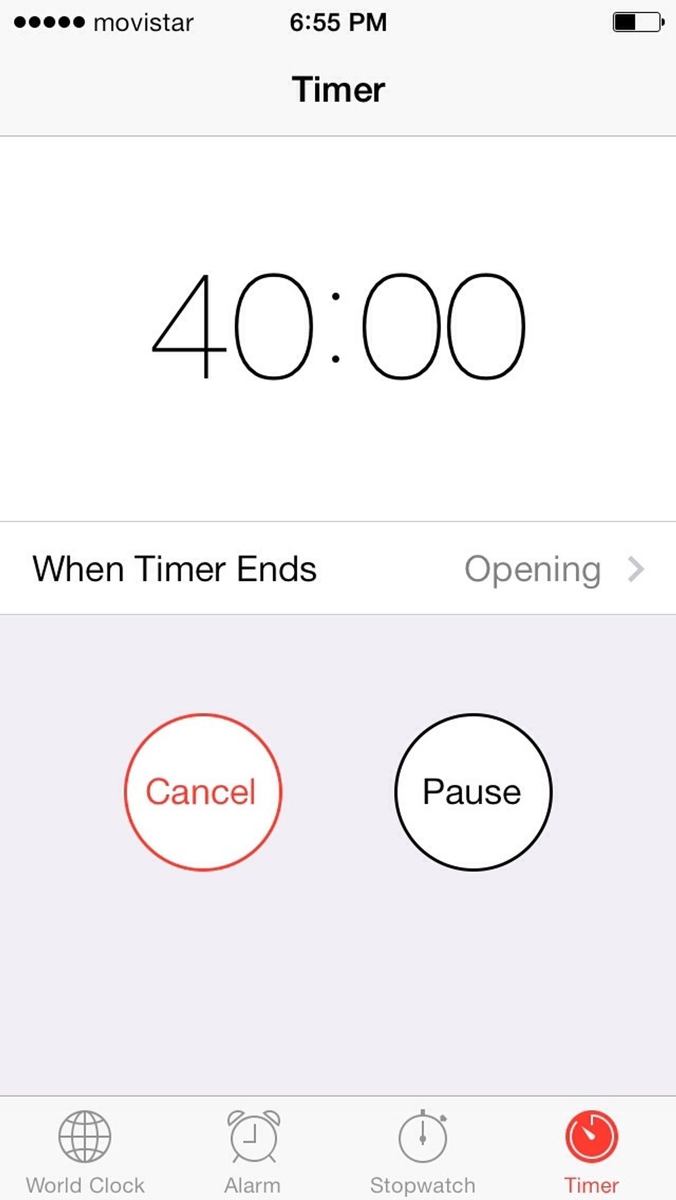 Let it rise for 40 minutes