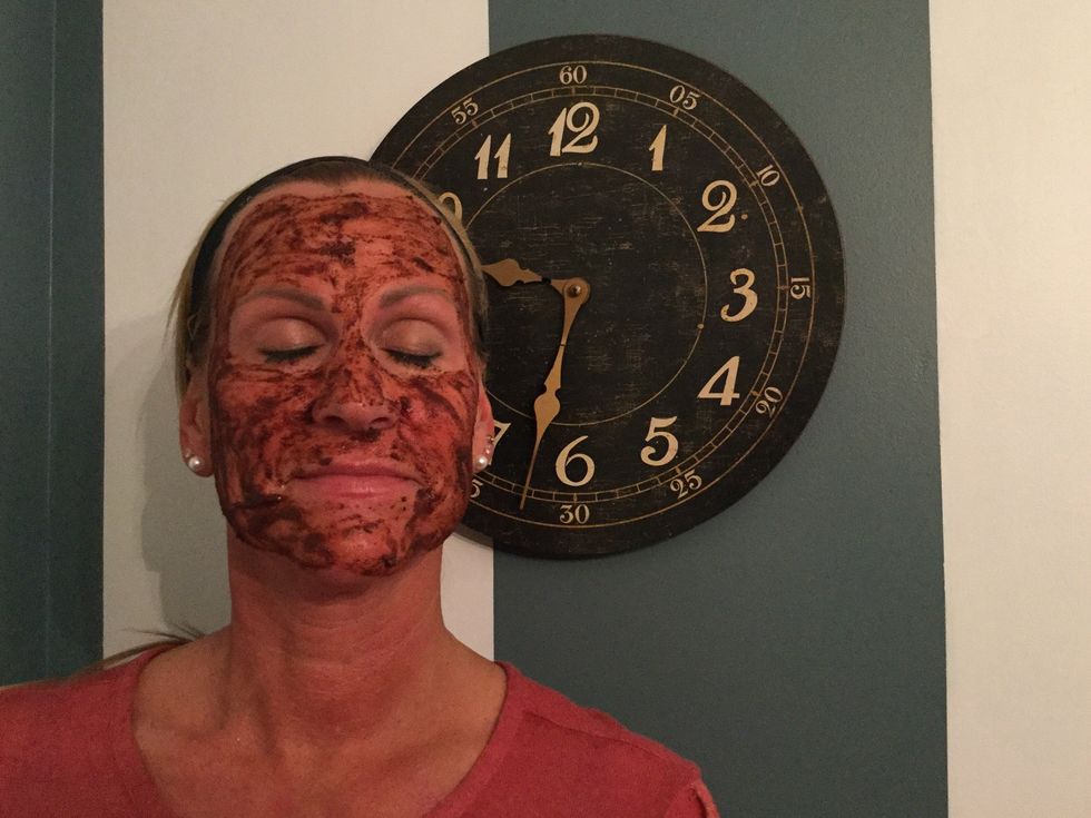 Let it sit for 30 minutes. If you can't handle the burn, let it sit for 10 minutes.