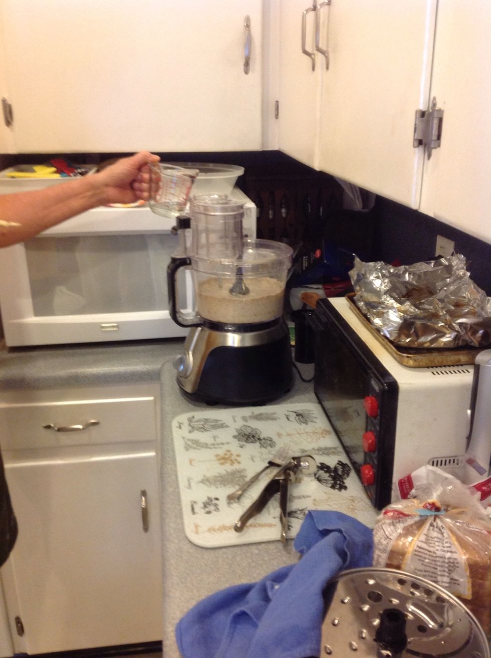 Let it sit for about 3-5 mins to see how much it thickens up. We have found that chia &/or flaxseed makes this happen more than without.