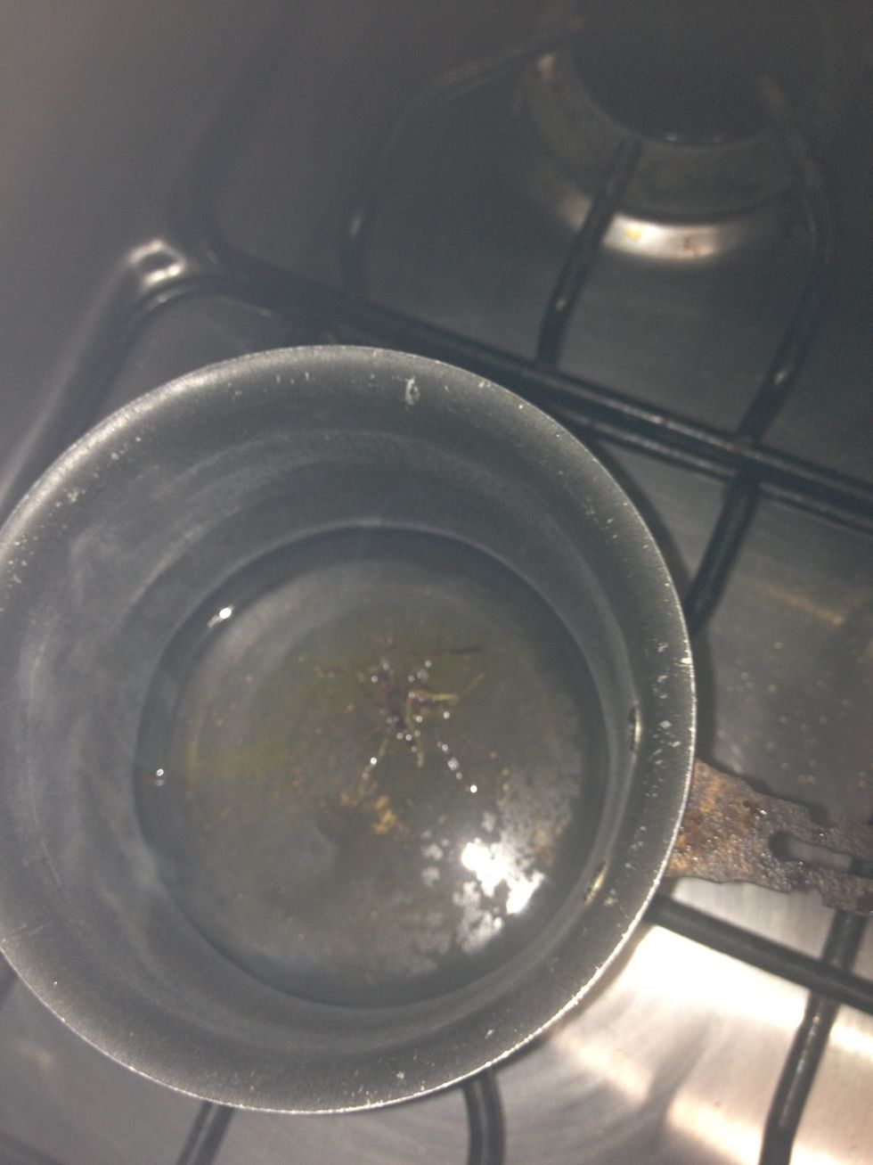 Let it sit while you continue.