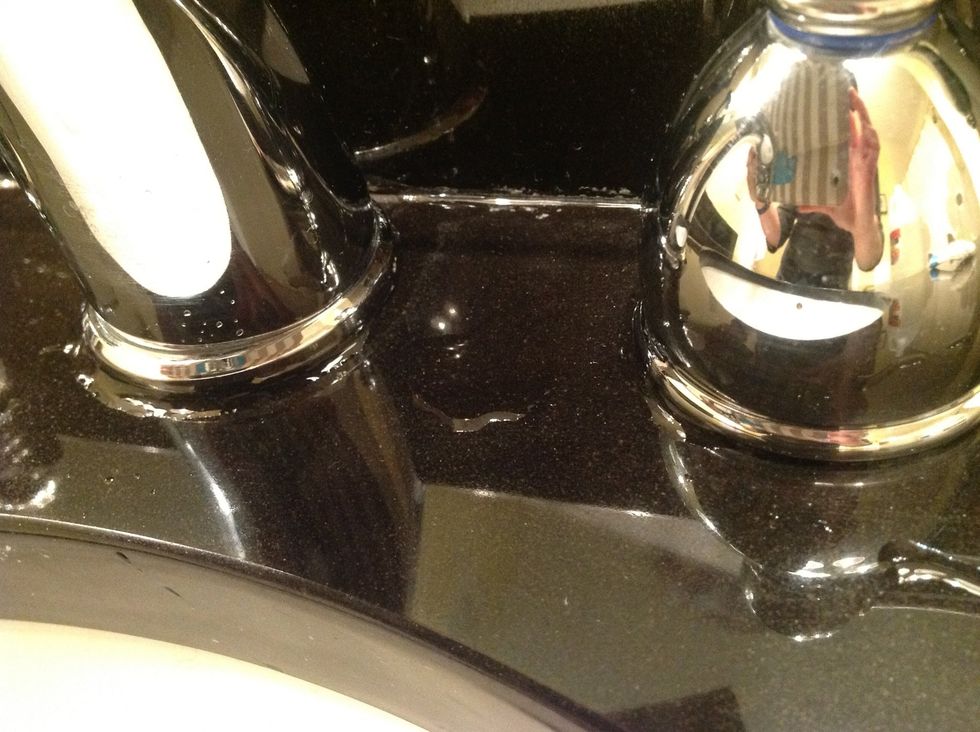 Let it stand for at least one minute, up to two hours depending on the stain.