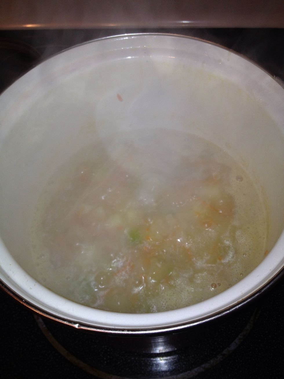 Let it thicken up a bit.