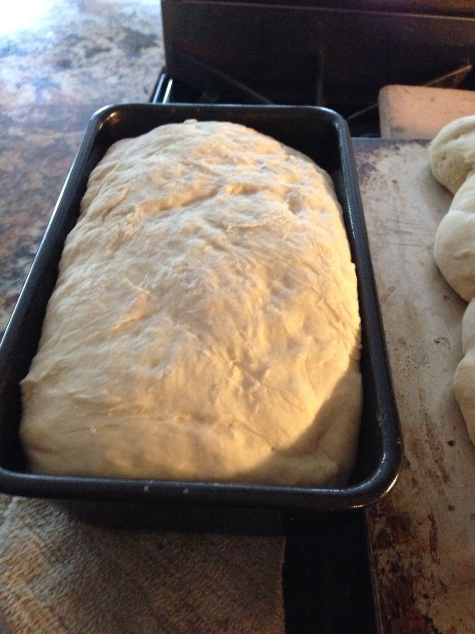 Let rise for about 30 minutes. Brush tops with beaten egg.
